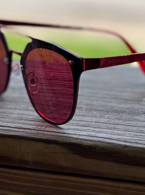 Wills & Co. EYE WEAR "Moniker" (Color Blush) Women