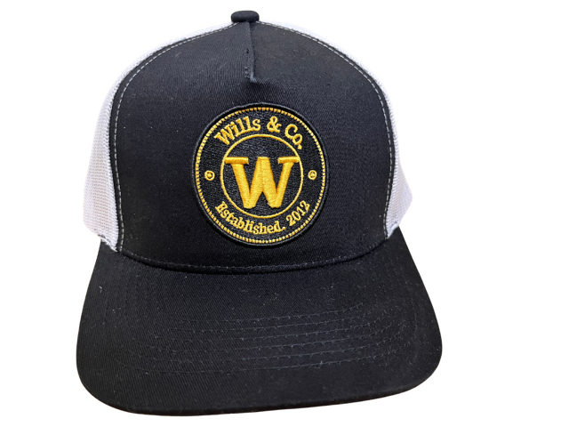 Wills & Co. Logo Trucker