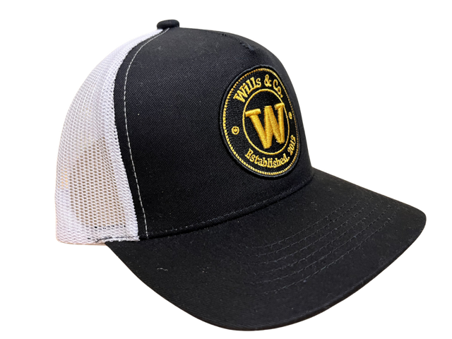 Wills & Co. Logo Trucker