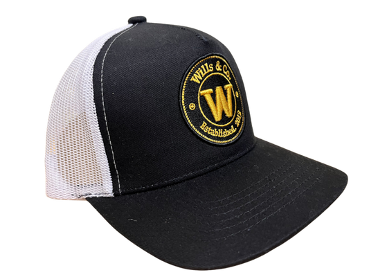 Wills & Co. Logo Trucker