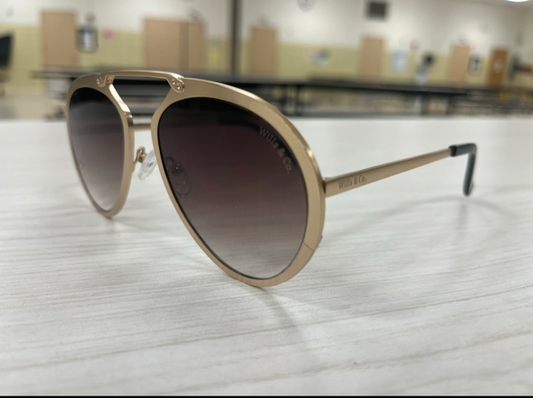 Wills & Co. EYE WEAR "MADGAR" GOLD