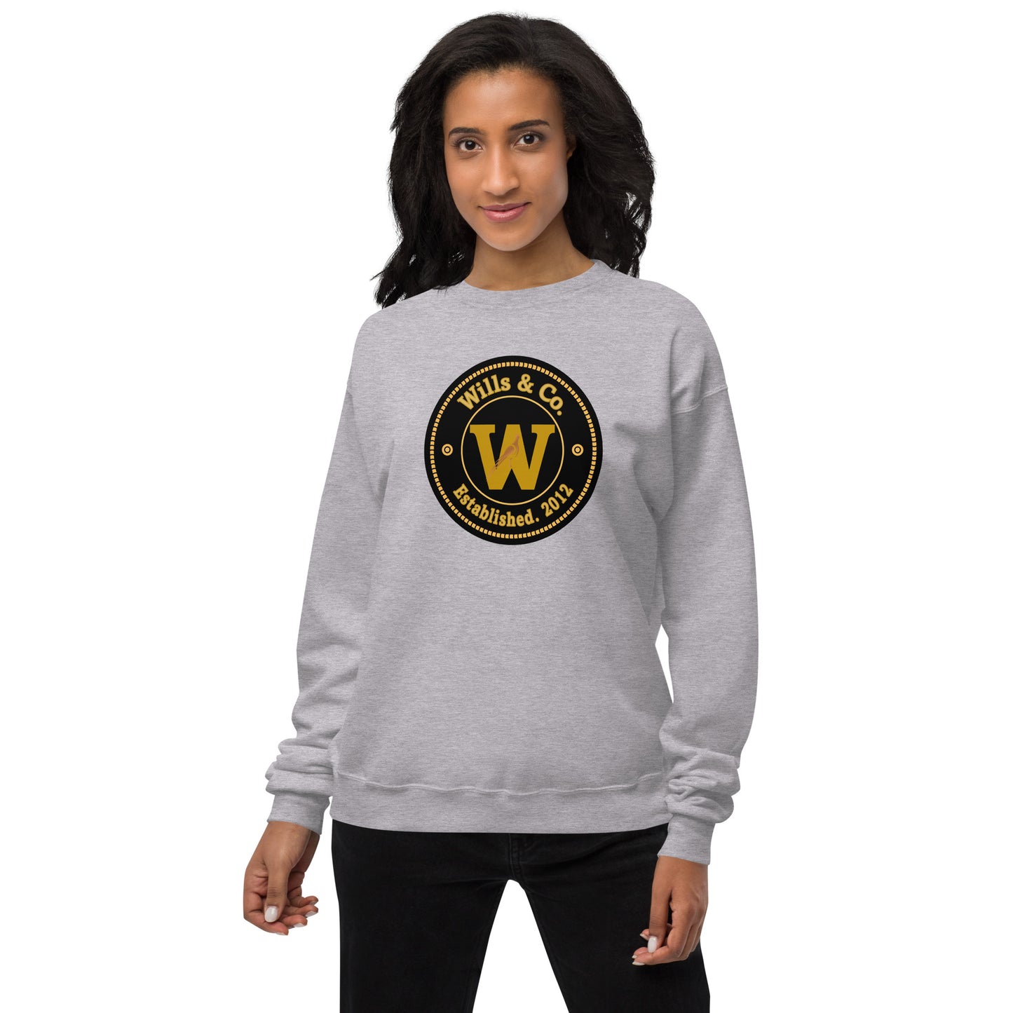 Unisex fleece sweatshirt (Apparel)