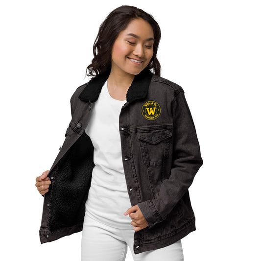 Unisex denim Sherpa jacket (Apparel)